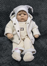 VINTAGE SIGIKID BABY DOLL - SOFT WEIGHTED REBORN - ORIGINAL OUTFIT - BOY 