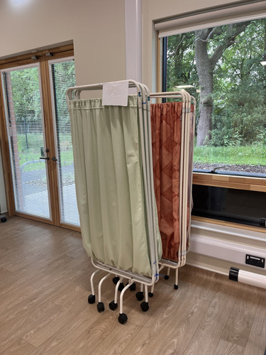 White metal medical privacy - medical,