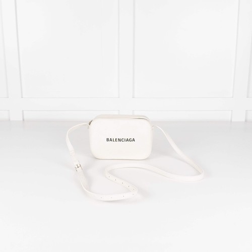 Balenciaga white logo cassette - balenciaga,