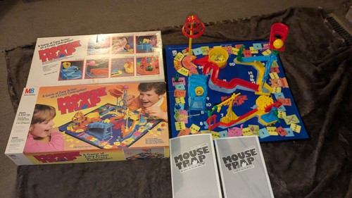 Vintage 1986 mouse trap board - vintage,