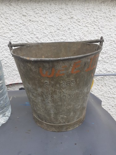 Vintage galvanised metal - galvanised,