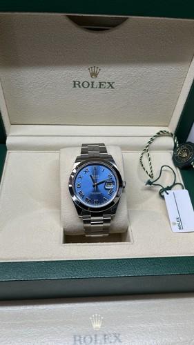 Rolex datejust 41mm azzuro - datejust,