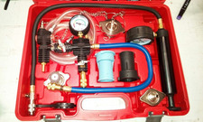 USED 28PC Cooling System Radiator Pressure Tester Coolant Refilling Vacuum Kit