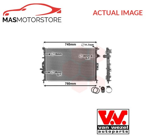 Engine cooling radiator van - cooling,