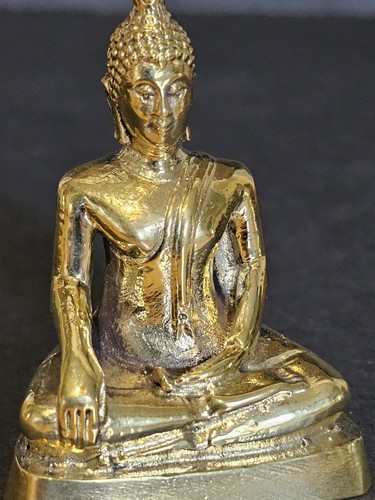 Thai vintage bronze gilded - vintage,