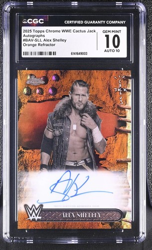 2025 topps chrome wwe cactus - wwe,