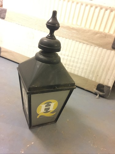 Genuine vintage pub lantern - vintage,