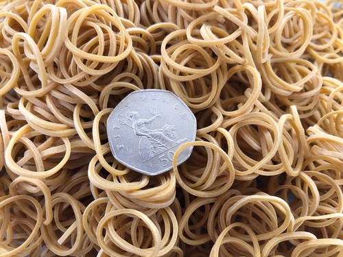 350 small rubber elastic - rubber,
