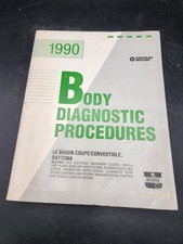 1990 Le Baron Coupe Convertible Daytona Body Diagnostics Procedures Manual 