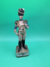 Alfretto Porcelain Figurine Officer Horse Grenadiers 1815