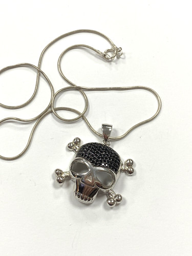 Solid silver necklace - solid,