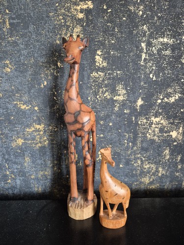 Vintage african hand carved - vintage,
