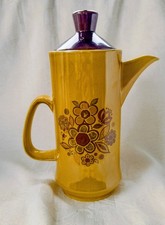 Royal Worcester Palissy Vintage Sierra 72 Coffee Pot Perfect Condition