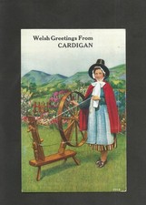 Postcard Wales Cardigan