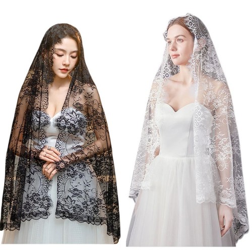 Women black white floral lace - women,
