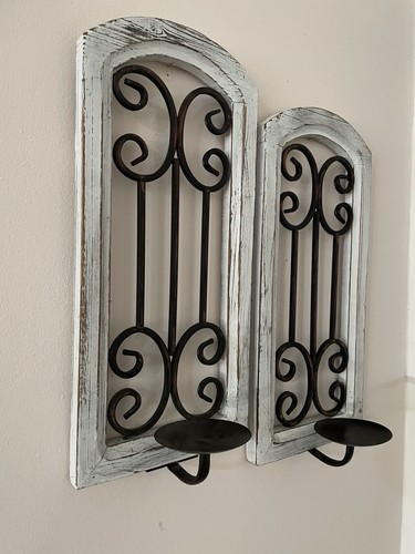 Pair decorative wooden - pair,