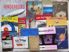 Small Aviation Library, 15 items, varied condition