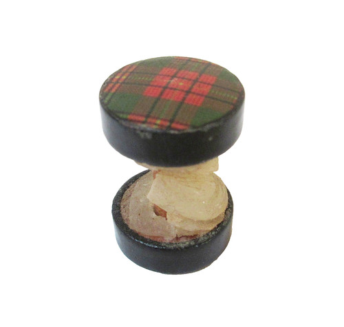 Antique tartanware thread - antique,