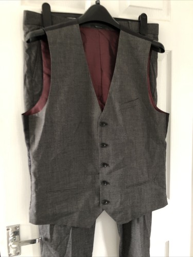 Mens grey waistcoat - -,