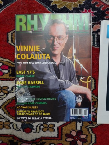 Rhythm magazine april - april, 1996