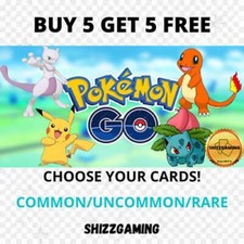 Pokemon GO TCG - Choose Your Cards! - Common Uncommon Rare's