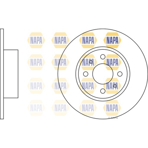 Brake discs solid - discs, fiat