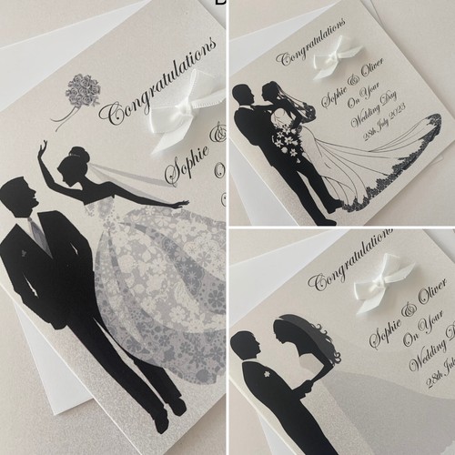 Handmade personalised wedding - personalised,