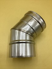 Powrmatic Flue 45% Bend single