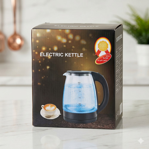 Glass kettle - kettle, 2l