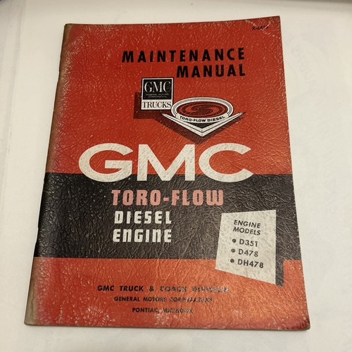 Vintage 1964 gmc d351 478 - vintage,