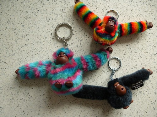 Kipling bag monkey keyring - kipling,