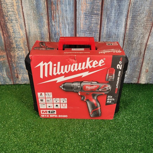 Milwaukee m12bpd 202c - milwaukee, 12v