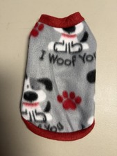 Dog Clothes Fleece Sweater