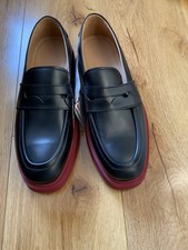Zara men’s chunky leather loafers
