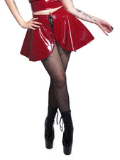 Honour Female Swirl PVC Skirt