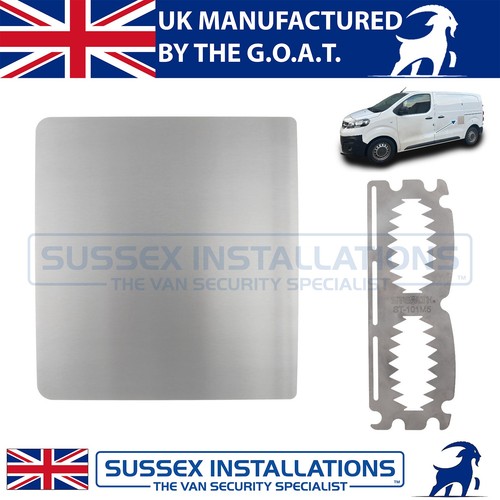 Van security plate for - van,