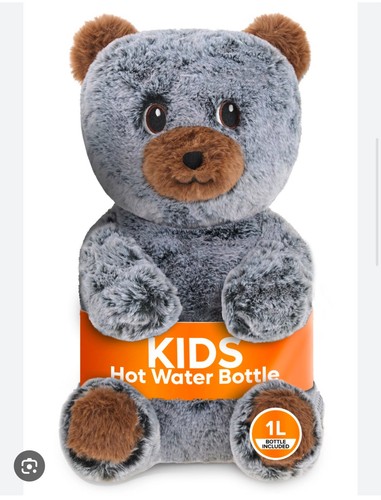 Kids hot water bottle with - hot,