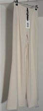 Roland Mouret Cream Wide Leg