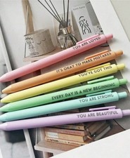 6pcs Pastel Motivational Gel