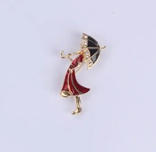 AB Rhinestone and Enamel Mary