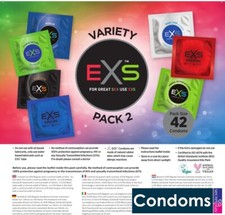 42 x Exs Condoms Pack |  Nano