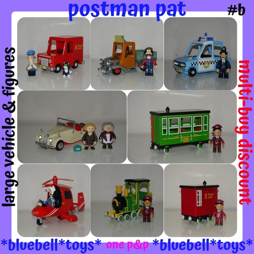 Postman pat toys cars large - postman,