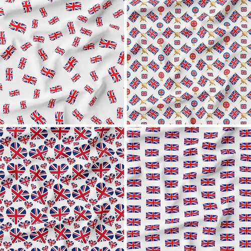 Union jack quilting 100 - quilting, 100%