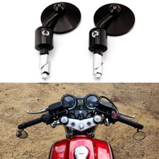 Black Motorcycle Handle Bar