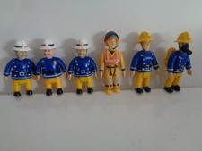 fireman sam figures x 6