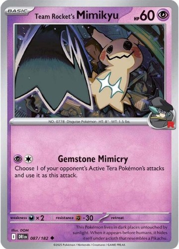 Team rocket mimikyu - rocket's, (87)