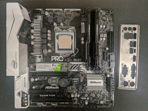 Asrock b250m pro4 motherboard - asrock, b250m-pro4