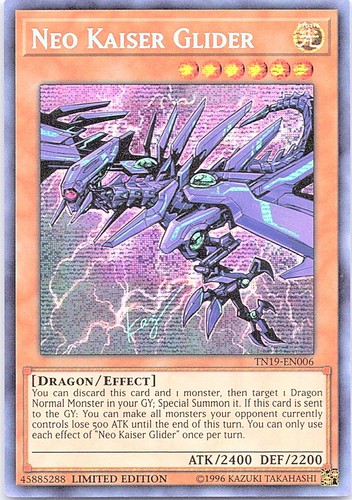 Yugioh neo kaiser glider - yugioh:,