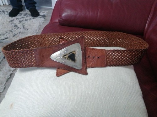Western brown leather - western,