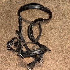 Rambo Micklem Delux Competition Bridle, black , standard horse ,
